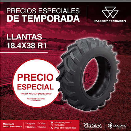 Precios especiales de temporada: Llantas